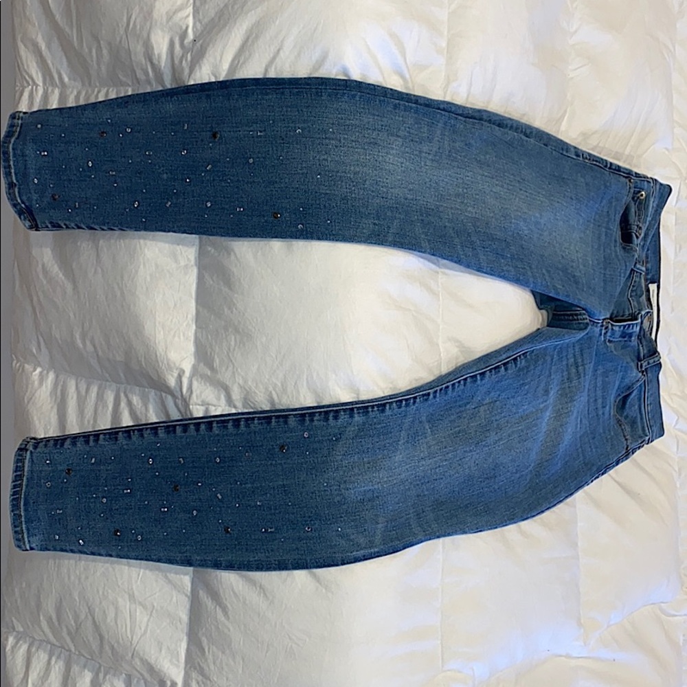 Gap size 25 skinny jeans